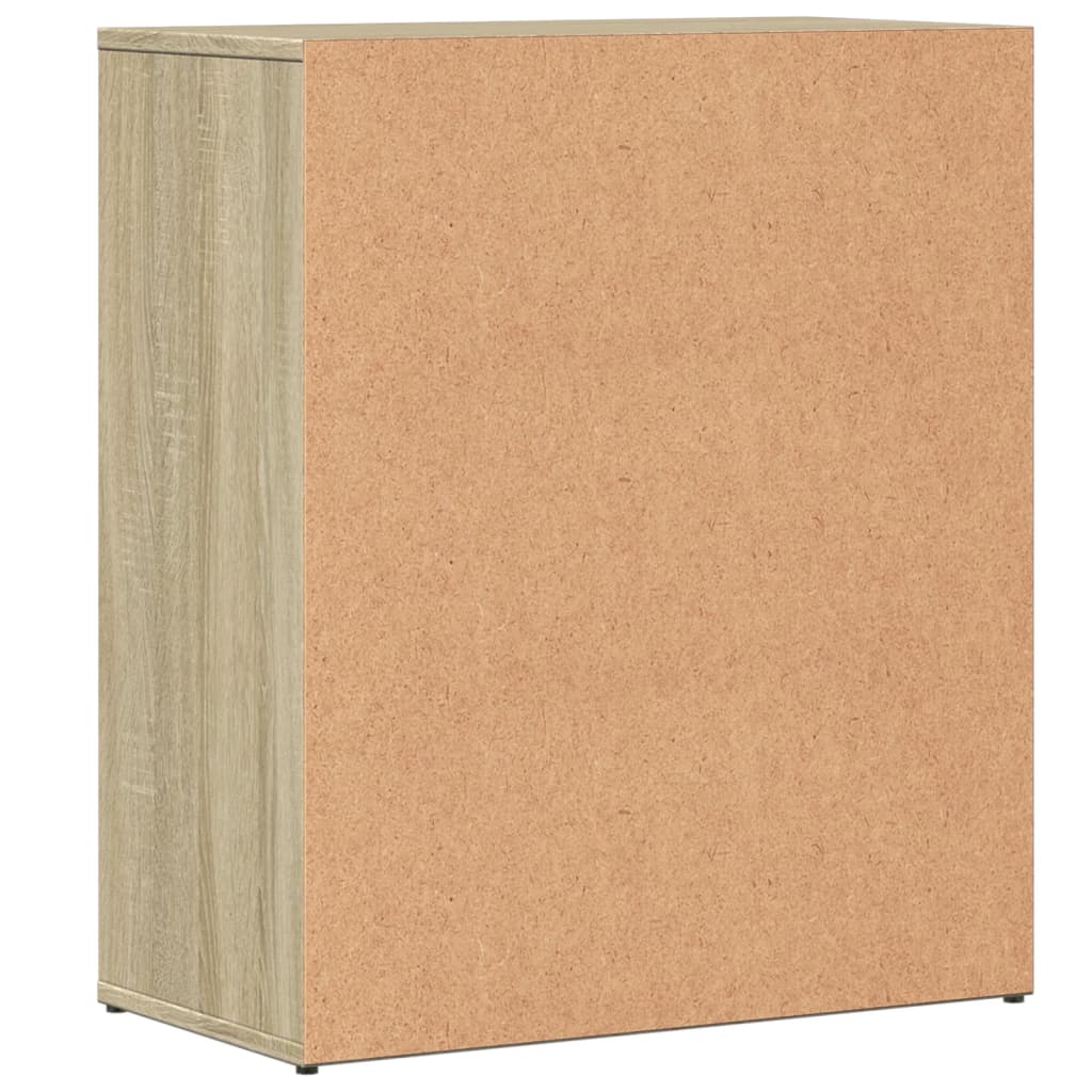 skænk 60x31x70 cm konstrueret træ sonoma-eg
