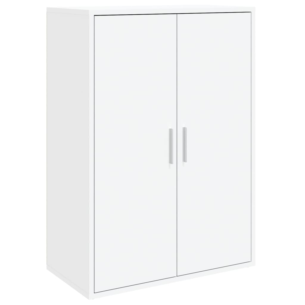 skab 60x31x84 cm konstrueret træ hvid