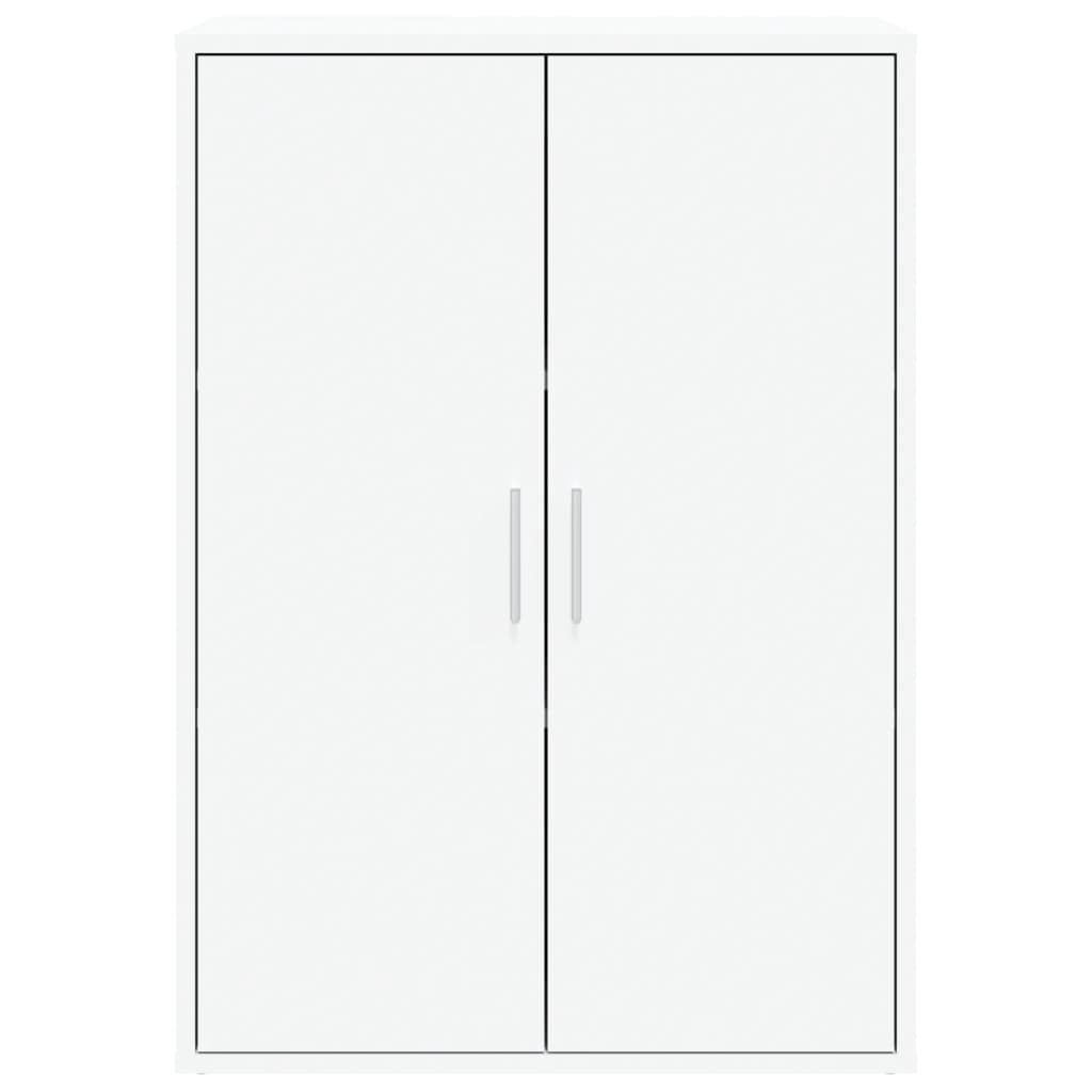 skab 60x31x84 cm konstrueret træ hvid