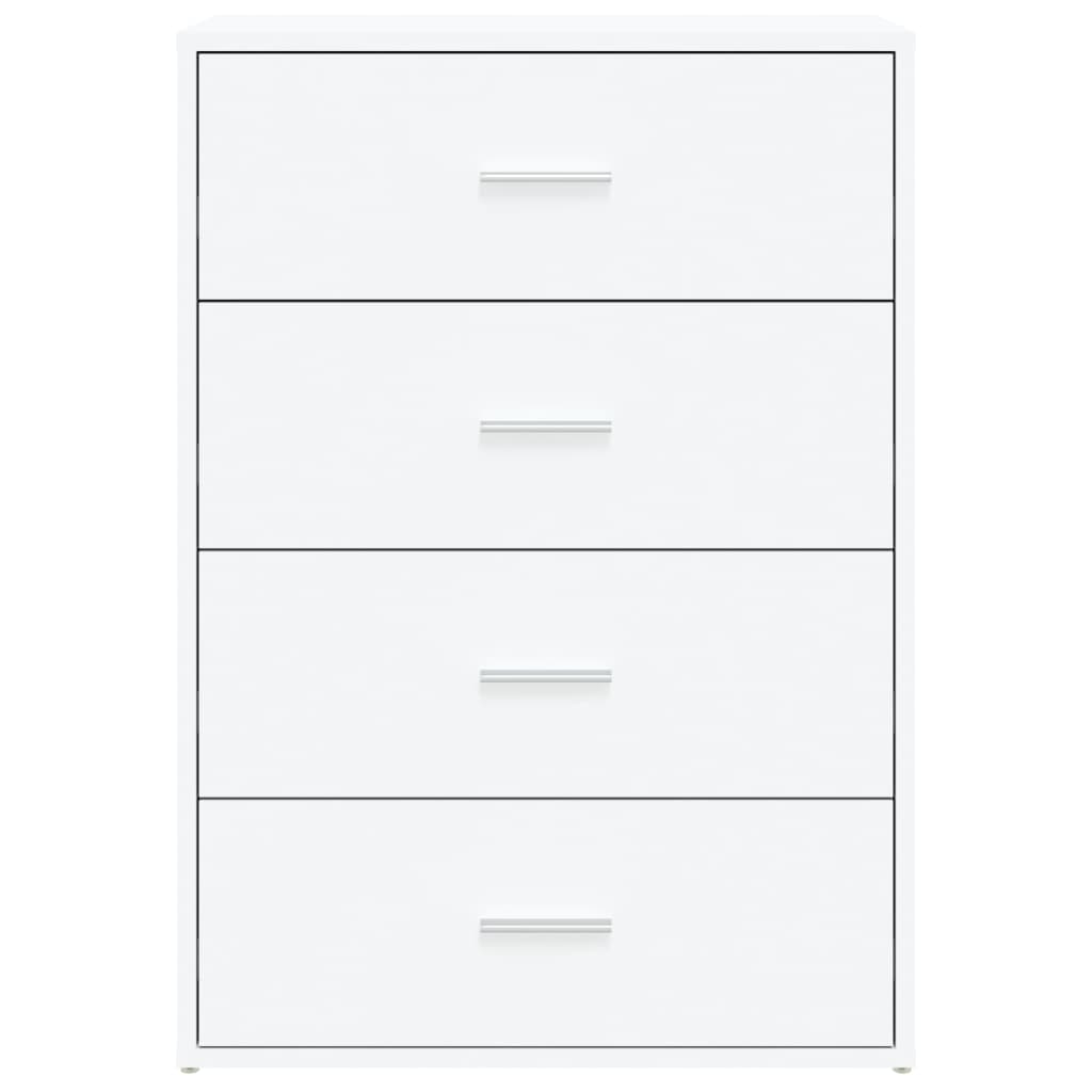 skab 60x31x84 cm konstrueret træ hvid