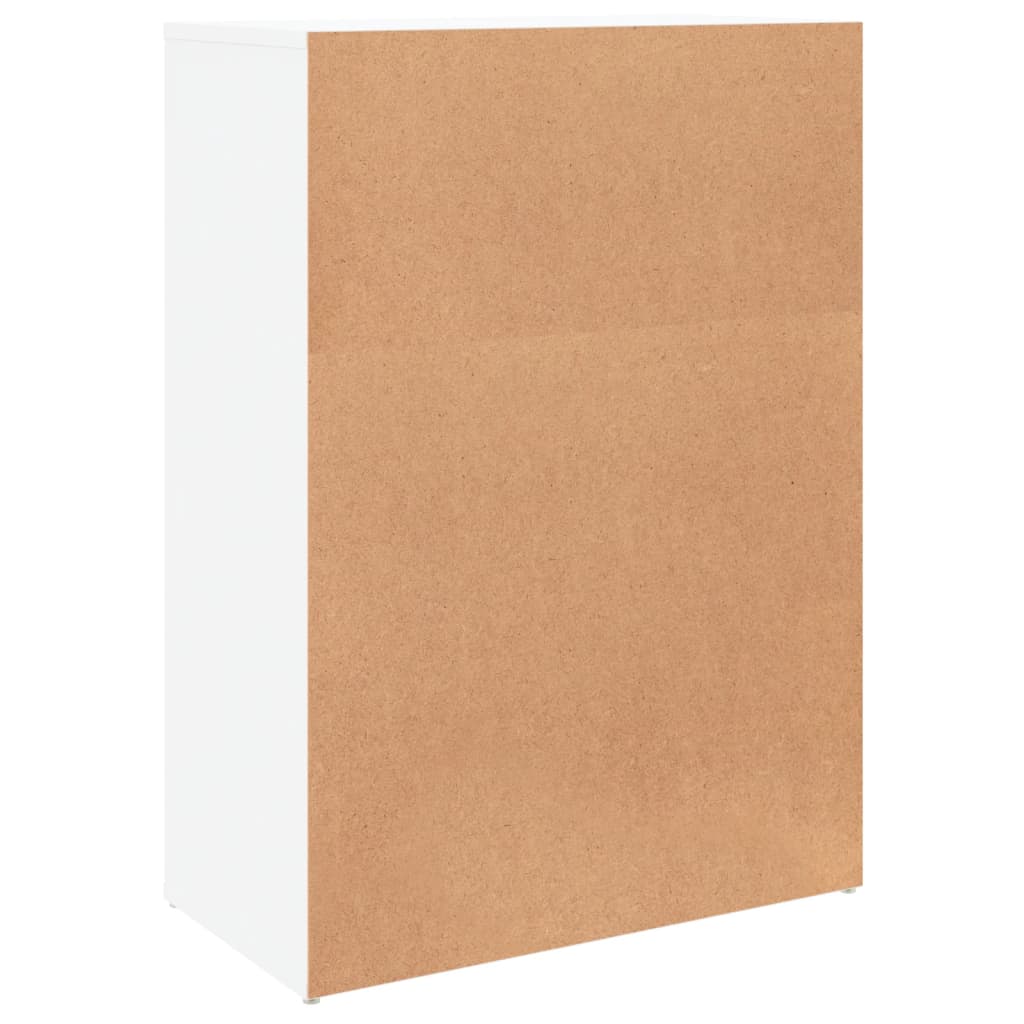skab 60x31x84 cm konstrueret træ hvid