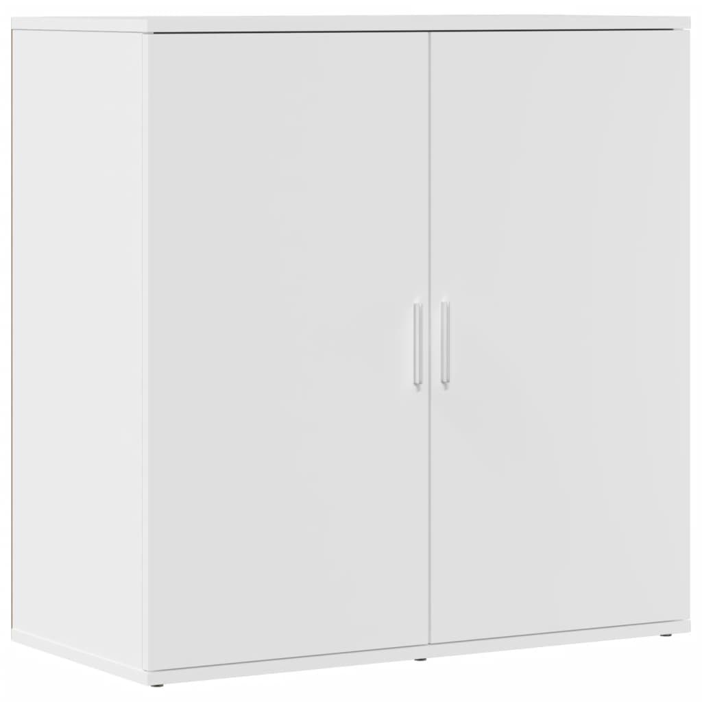 skab 79x38x80 cm konstrueret træ hvid