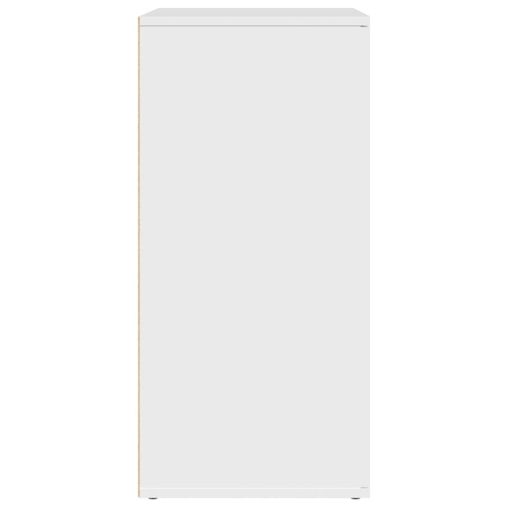 skab 79x38x80 cm konstrueret træ hvid