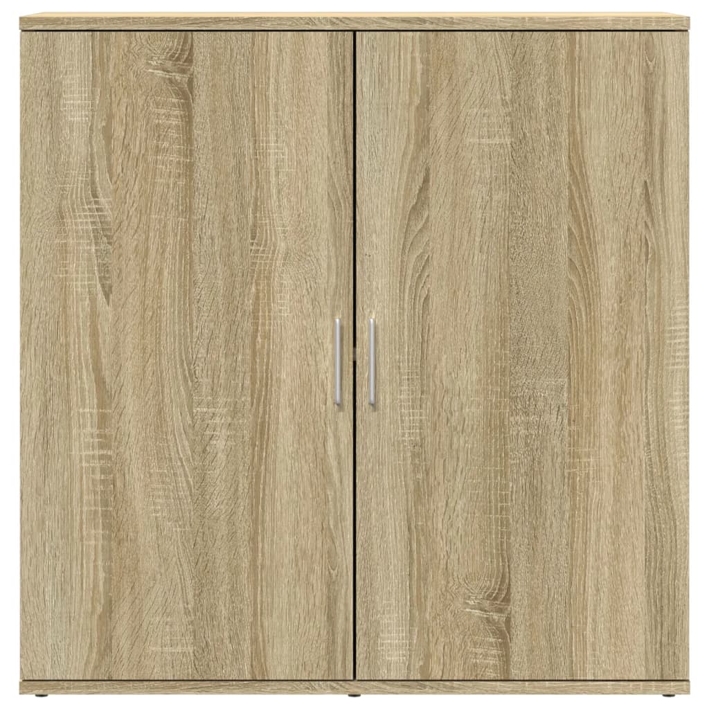 skænk 79x38x80 cm konstrueret træ sonoma-eg