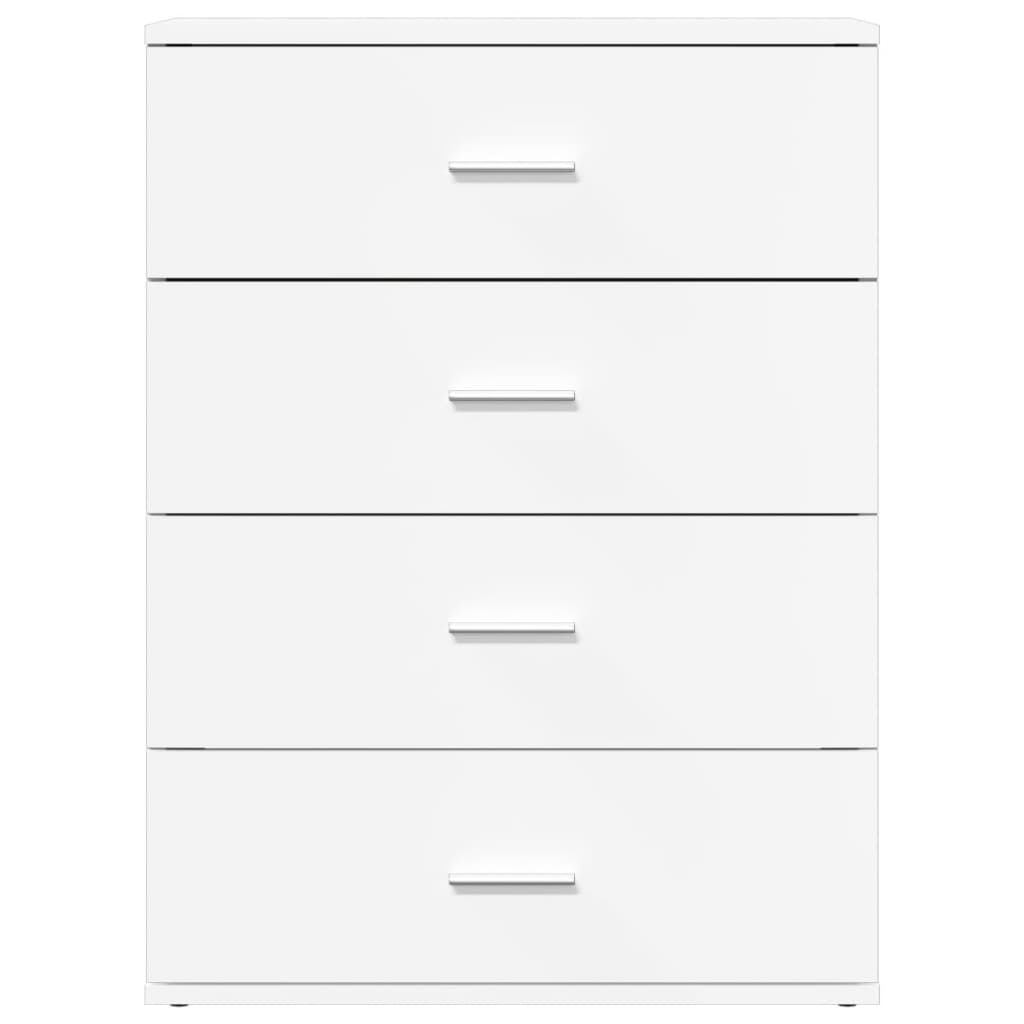 skab 60x39x80 cm konstrueret træ hvid