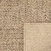 gulvtæppe ZIZUR 100x200 cm jute-look indendørs og udendørs
