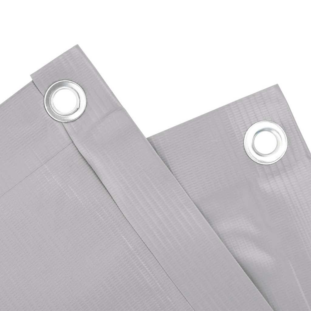 altanafskærmning 300x75 cm PVC grå