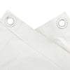 altanafskærmning 500x75 cm PVC hvid