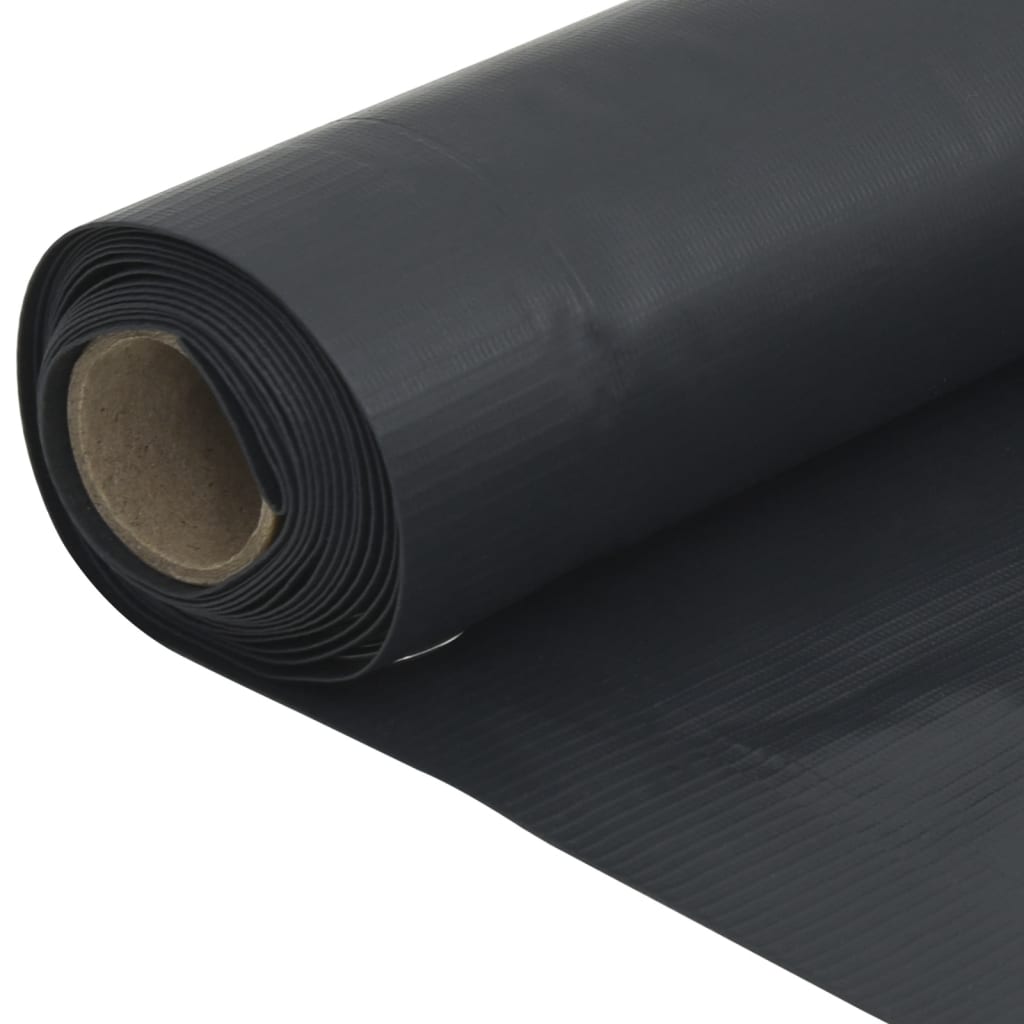 altanafskærmning 600x120 cm PVC antracitgrå