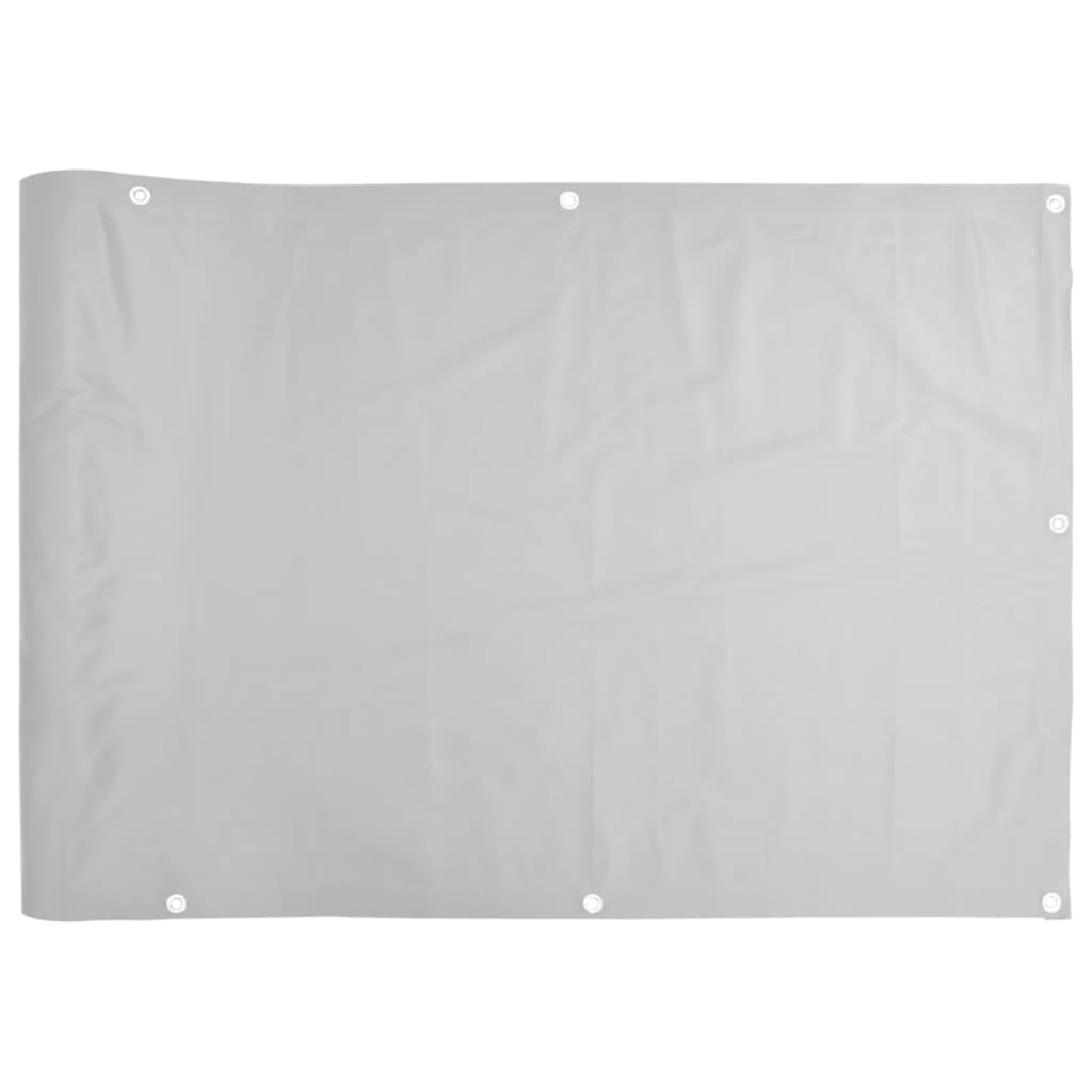 altanafskærmning 400x120 cm PVC grå