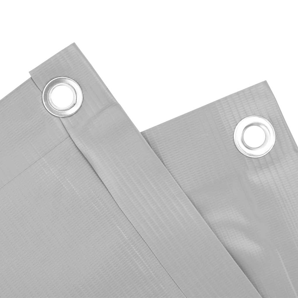 altanafskærmning 400x120 cm PVC grå