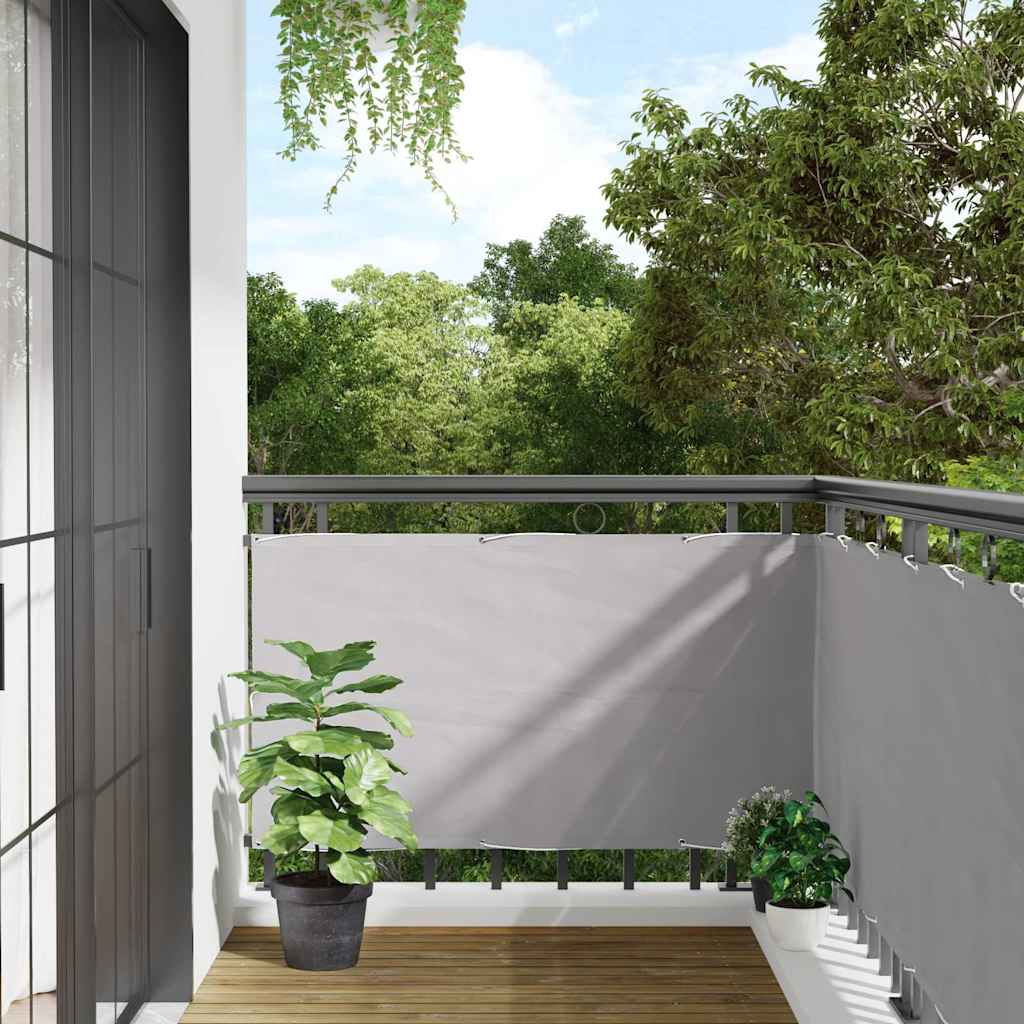 altanafskærmning 400x120 cm PVC grå