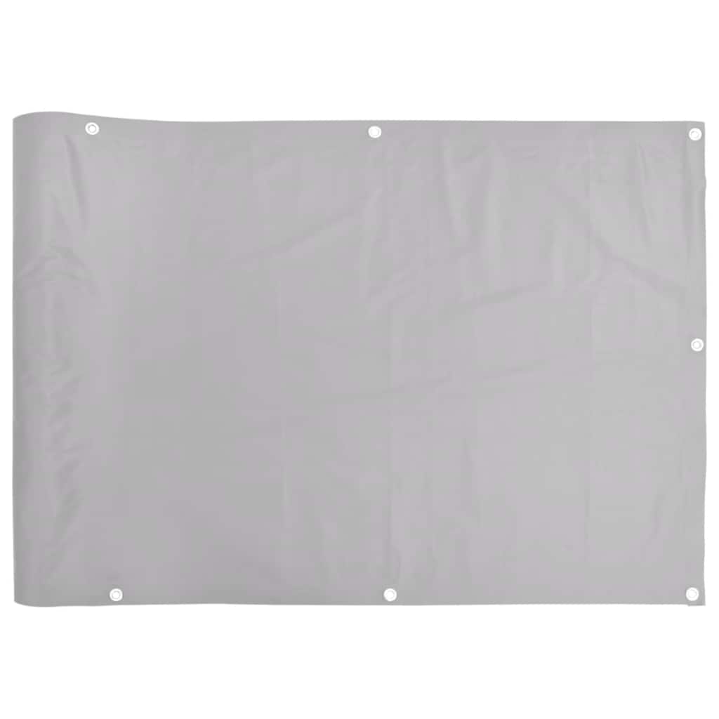 altanafskærmning 500x120 cm PVC grå