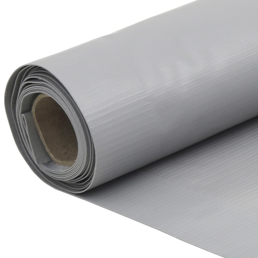 altanafskærmning 500x120 cm PVC grå