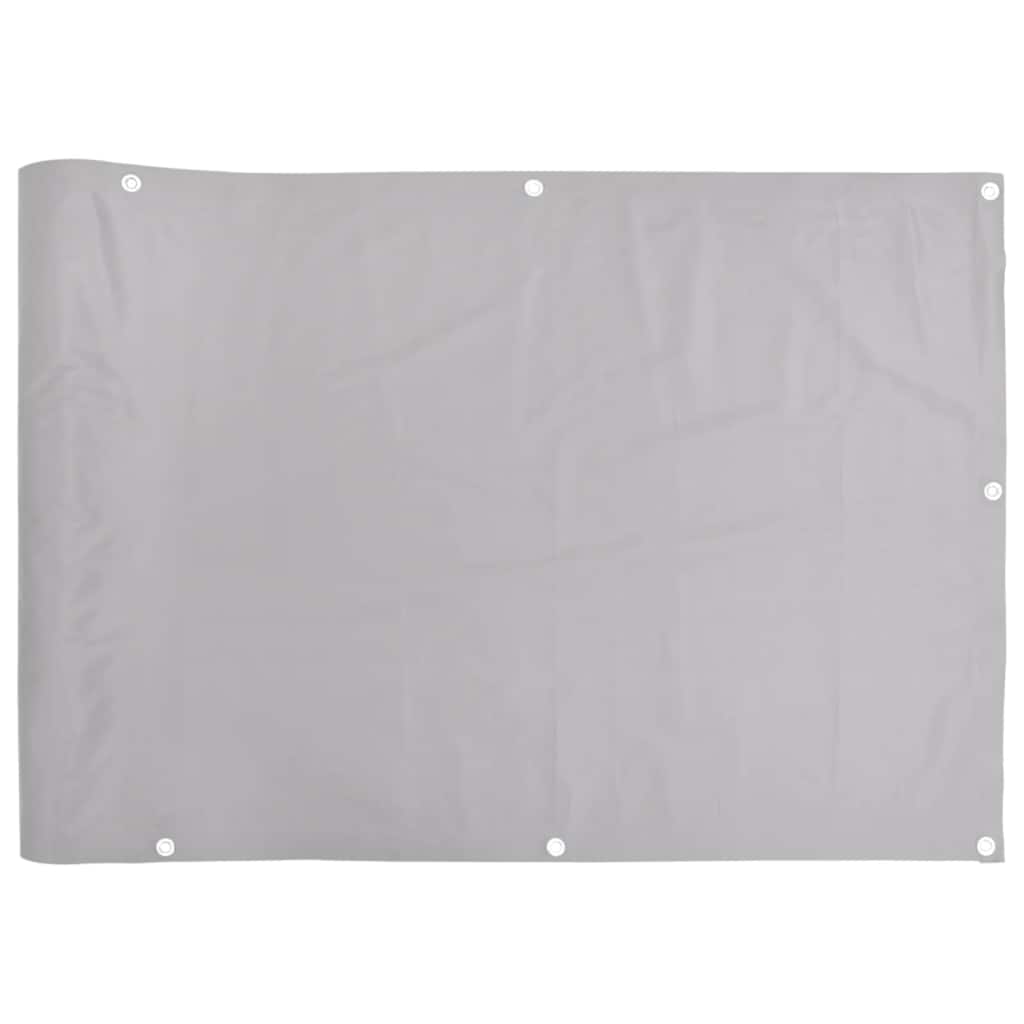 altanafskærmning 1000x120 cm PVC grå