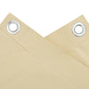 altanafskærmning 400x120 cm PVC cremefarvet