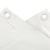 altanafskærmning 400x120 cm PVC hvid