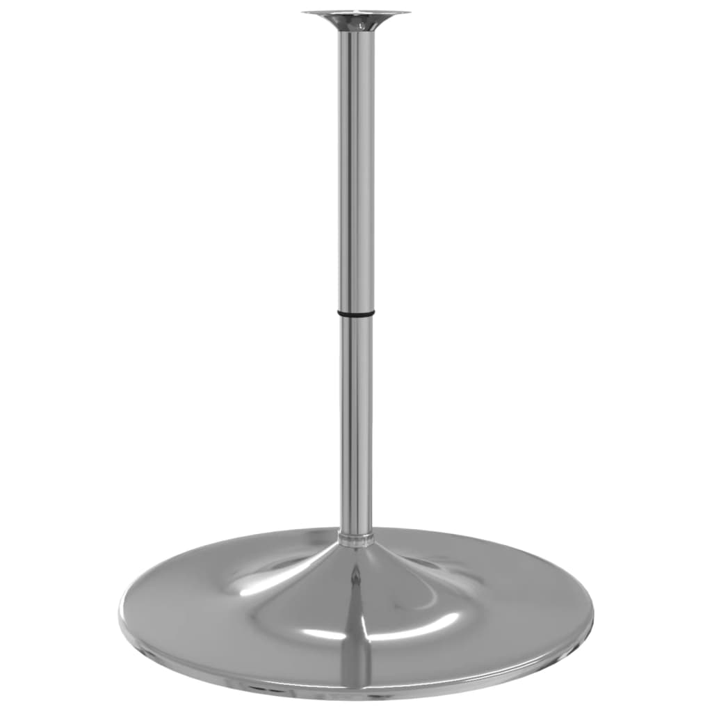base til barbord 45x90 cm forkromet stål