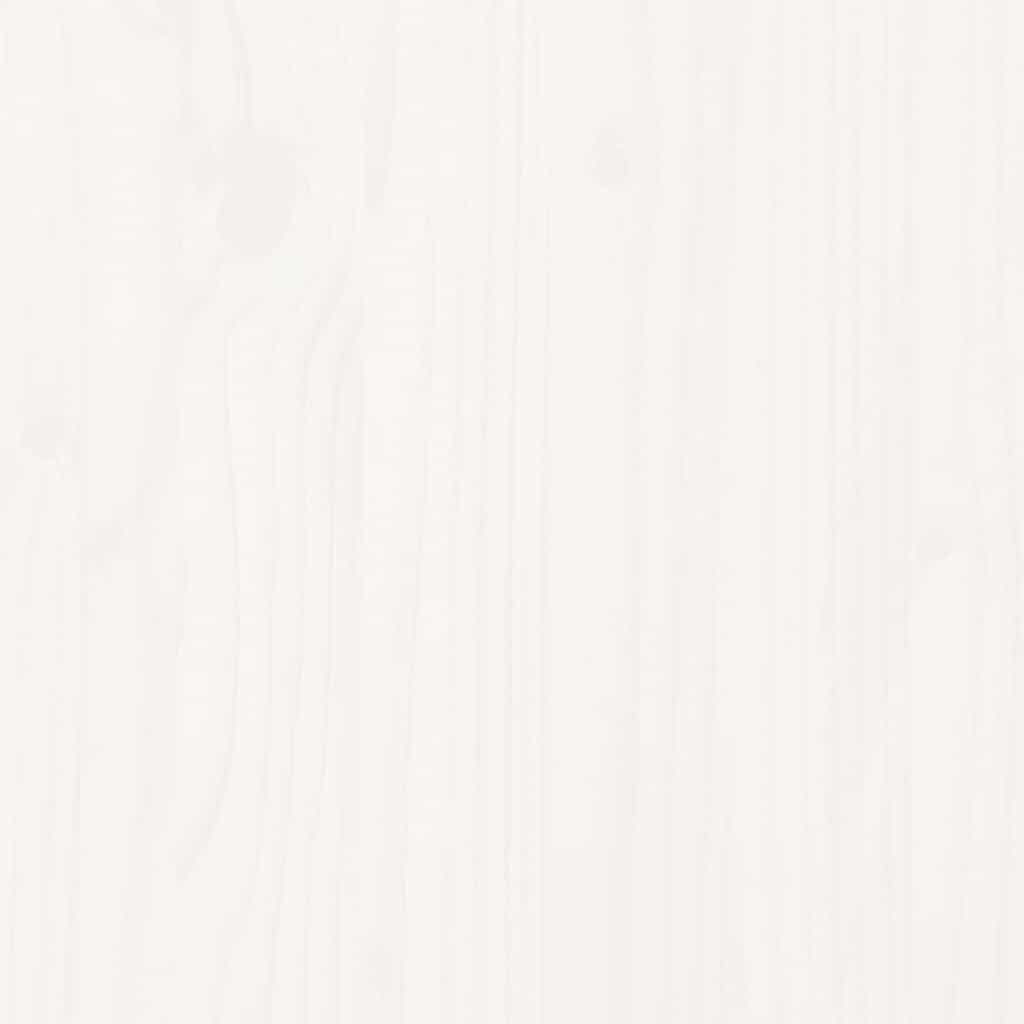 sofasæt til haven 8 dele massivt fyrretræ hvid