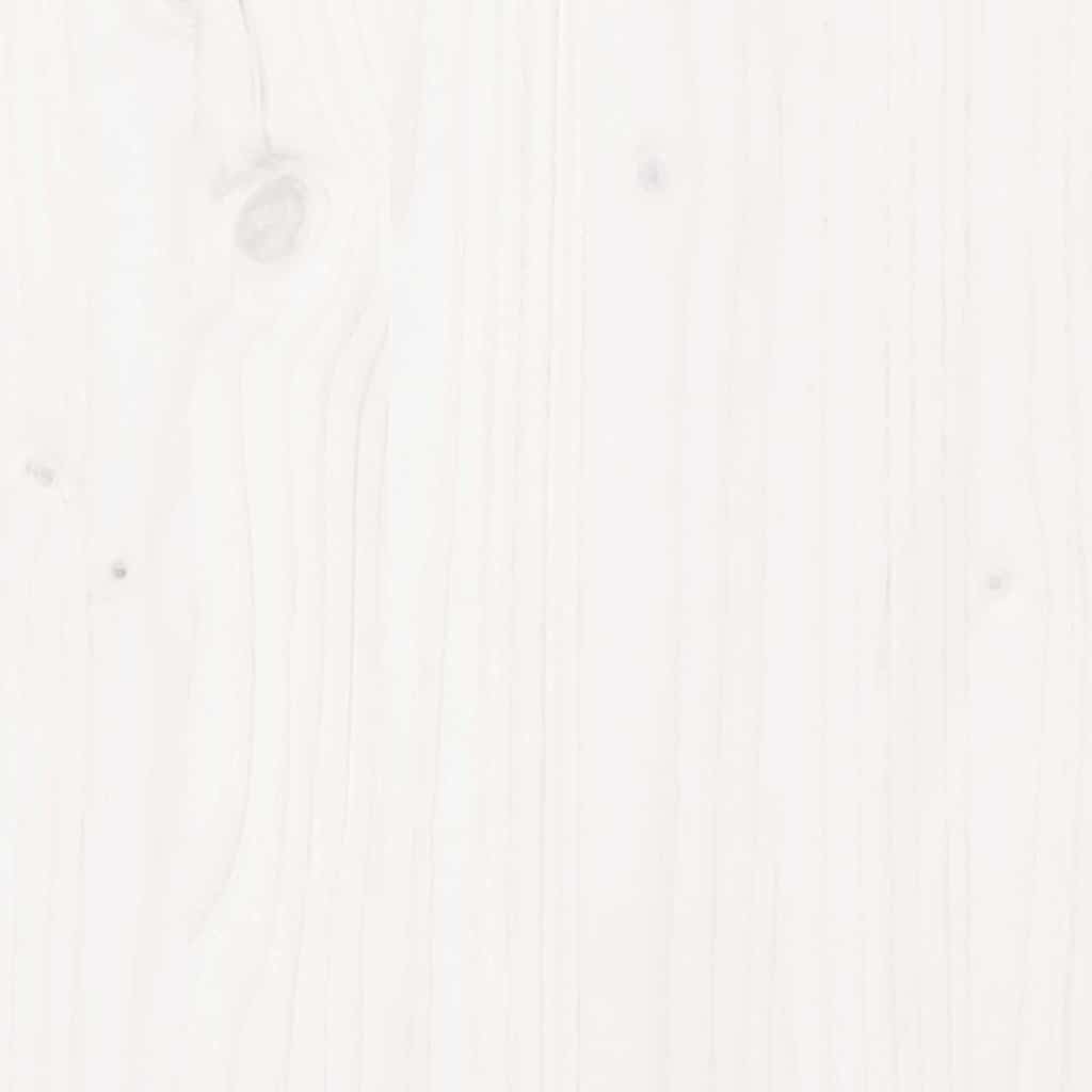 sofasæt til haven 8 dele massivt fyrretræ hvid