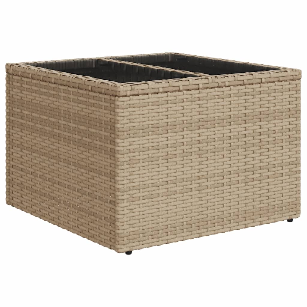 sofasæt til haven 8 dele med hynder polyrattan beige