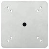 nedgravet parasolbase 16x16x39,5 cm stål sølvfarvet