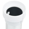 nedgravet parasolholder til 40-50 mm stang aluminium sølvfarvet