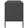 tv-bord 68x39x50,5 cm stål sort