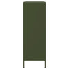 højskab 68x39x113 cm stål olivengrøn