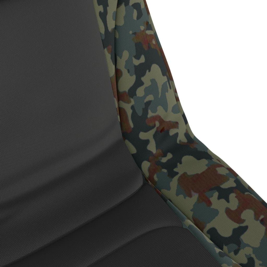 fiskestol med justerbare ben foldbar camouflage