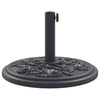 parasolfod Ø38/48 mm stænger 12 kg rund
