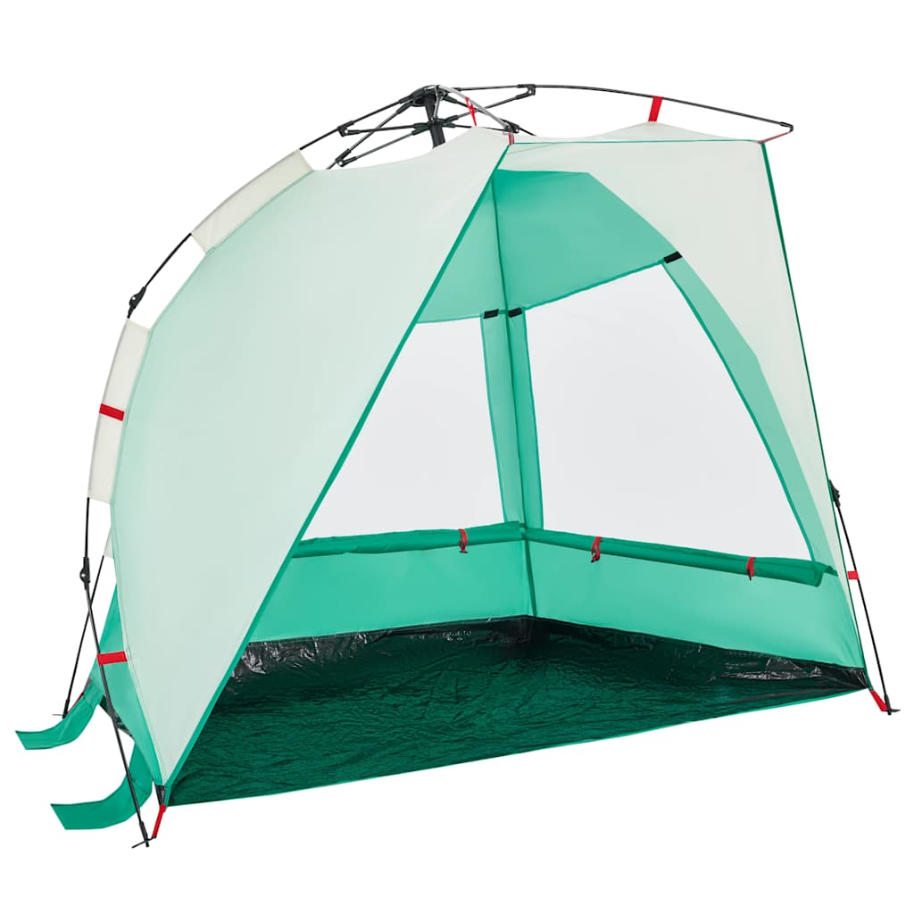 2-personers campingtelt vandtæt quick-release grøn