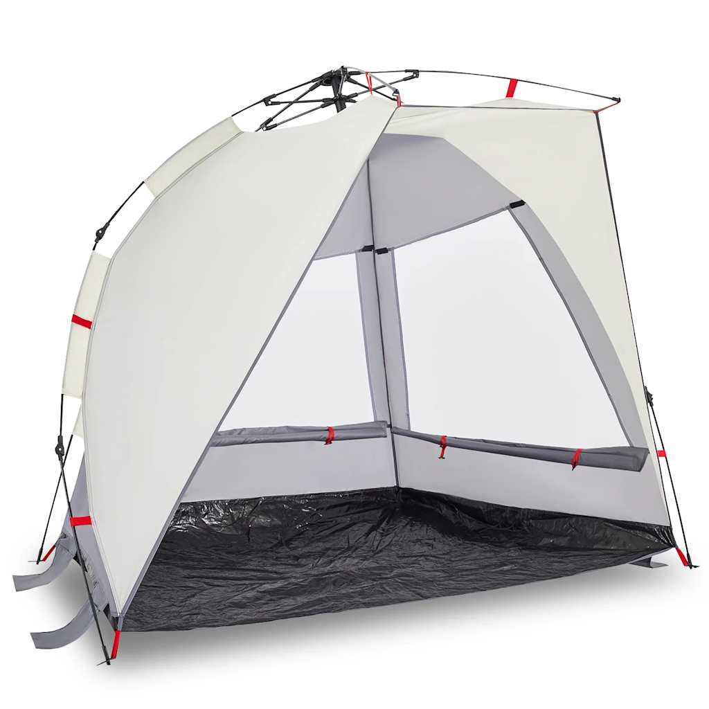 2-personers campingtelt vandtæt quick-release grå