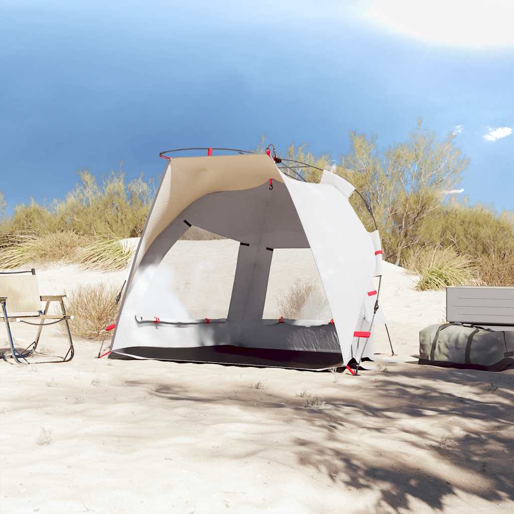 2-personers campingtelt vandtæt quick-release grå
