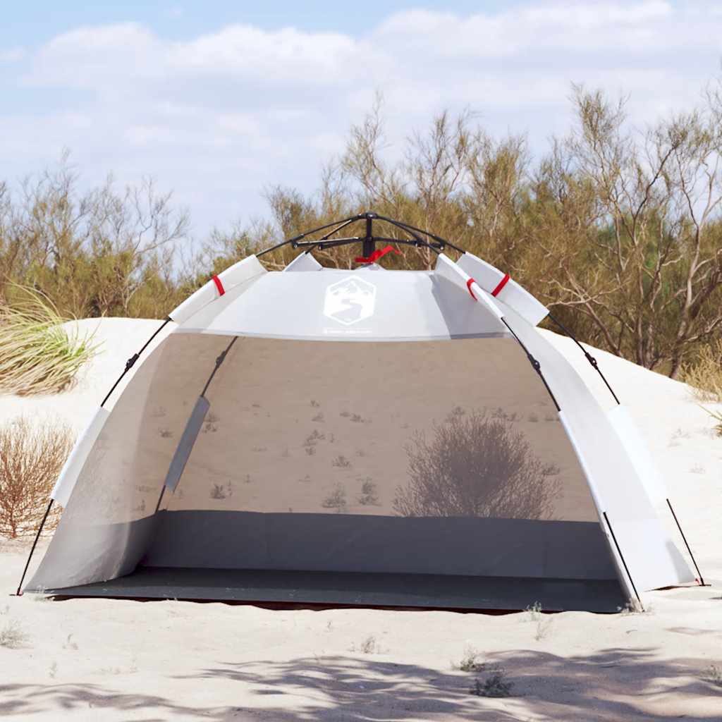 2-personers campingtelt vandtæt quick-release grå
