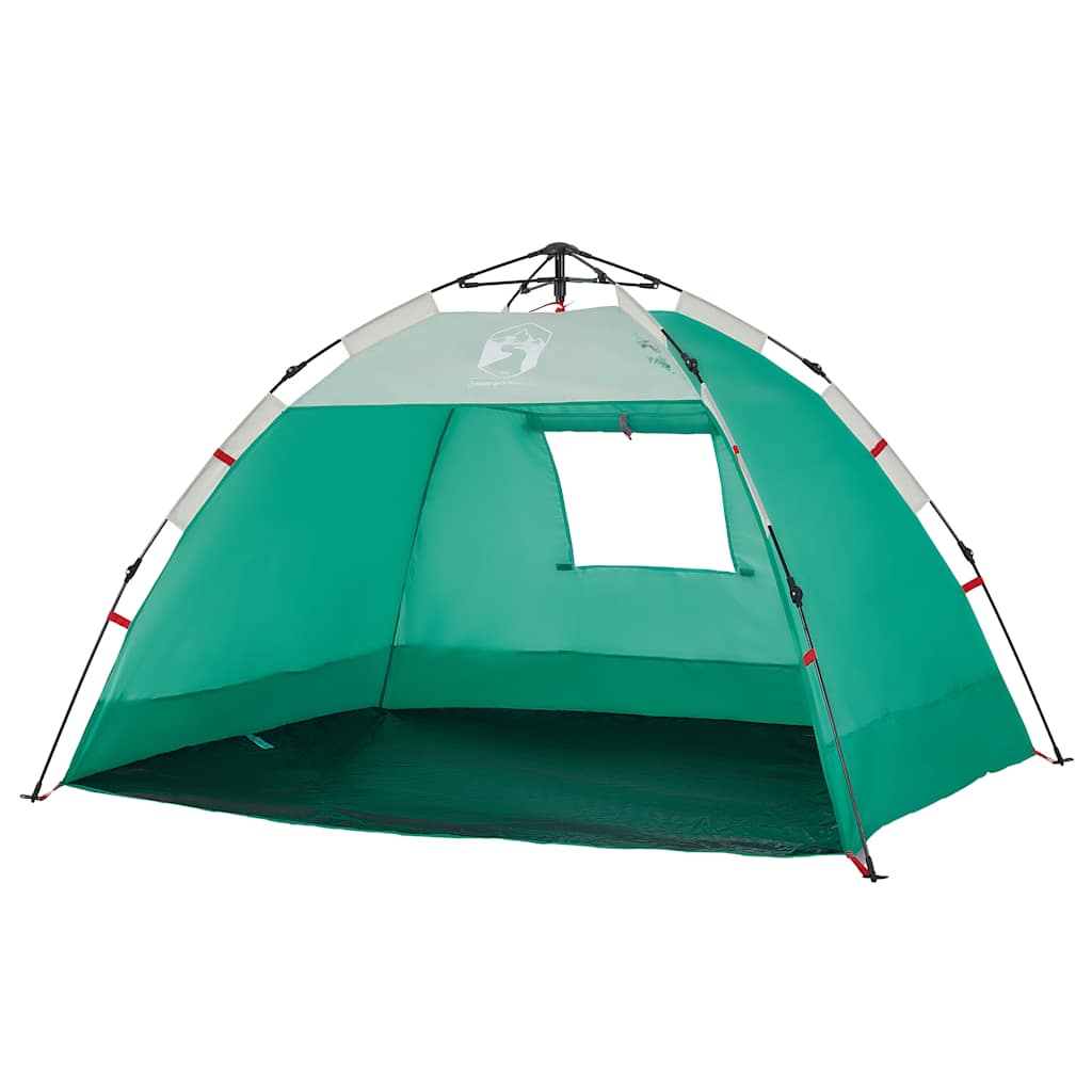 2-personers campingtelt vandtæt quick-release grøn