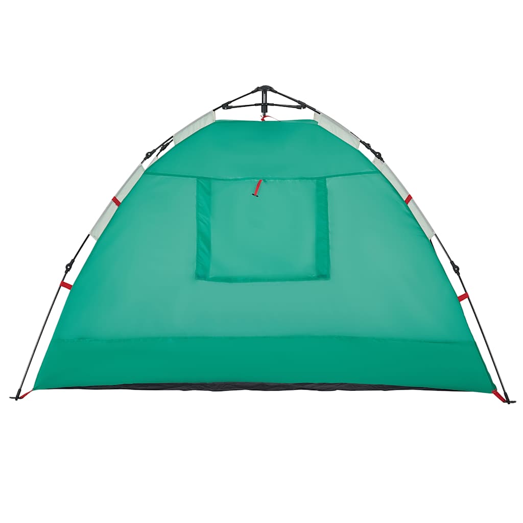 2-personers campingtelt vandtæt quick-release grøn