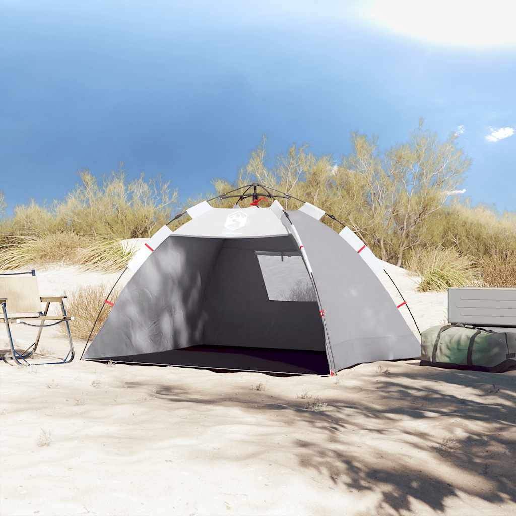 2-personers campingtelt vandtæt quick-release grå