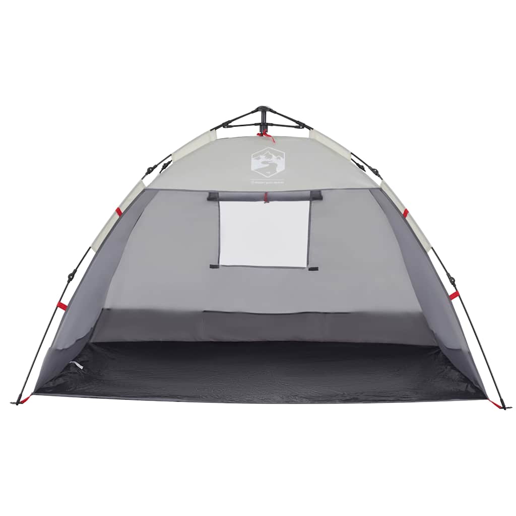 2-personers campingtelt vandtæt quick-release grå