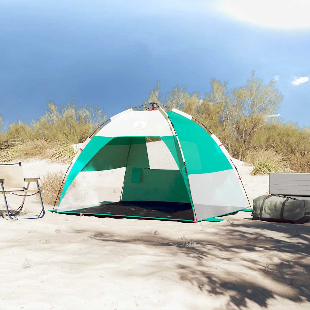 2-personers campingtelt vandtæt quick-release grøn