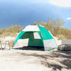 2-personers campingtelt vandtæt quick-release grøn