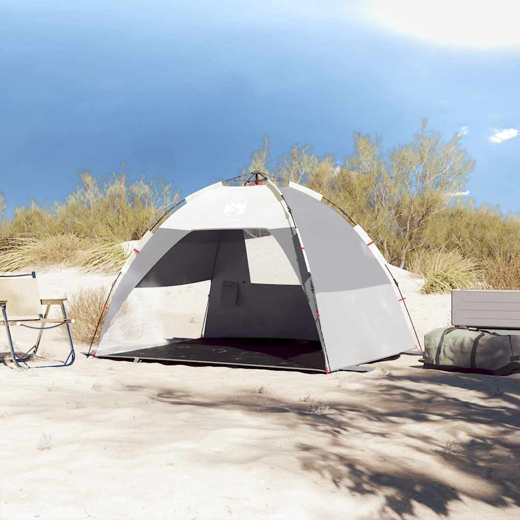 2-personers campingtelt vandtæt quick-release grå