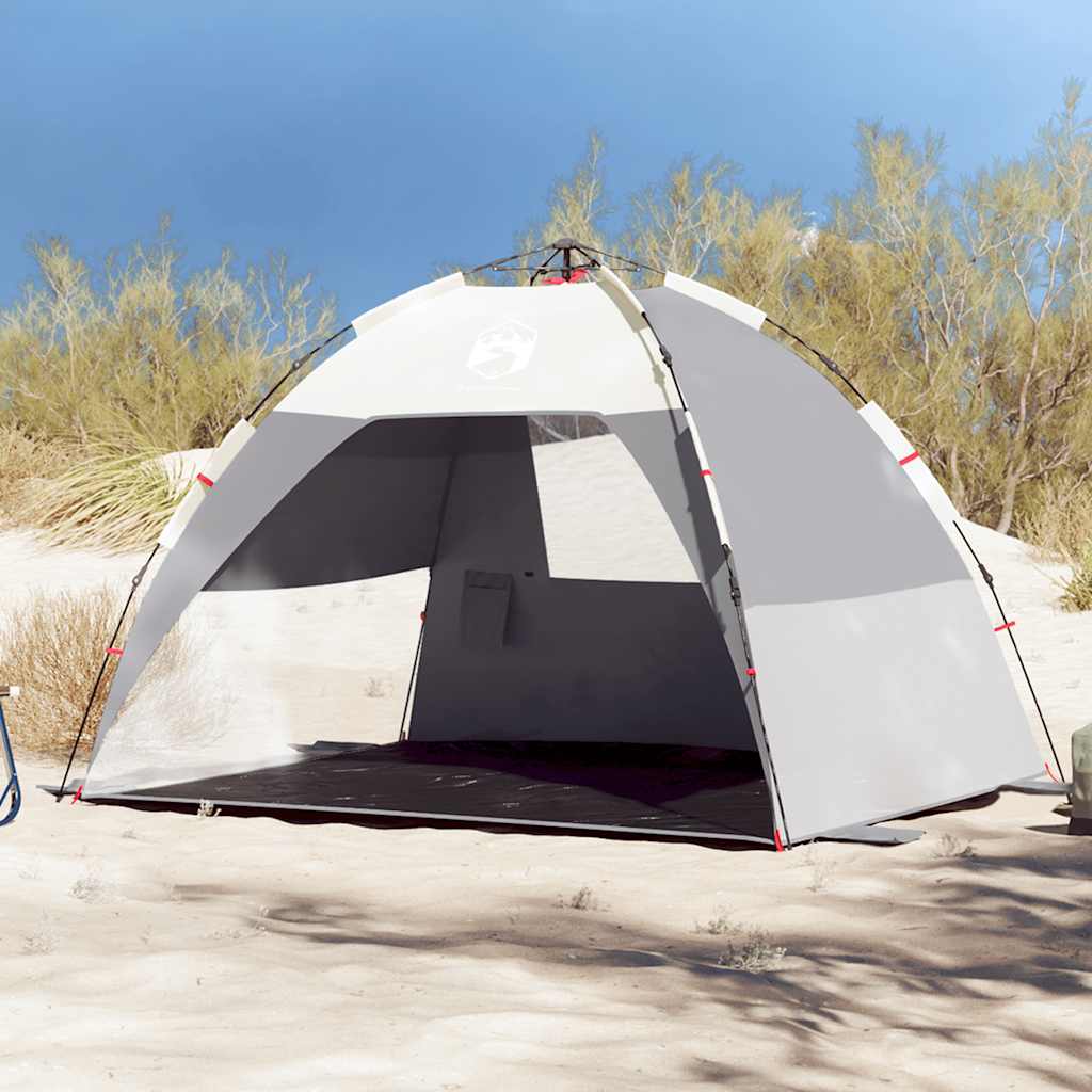 2-personers campingtelt vandtæt quick-release grå
