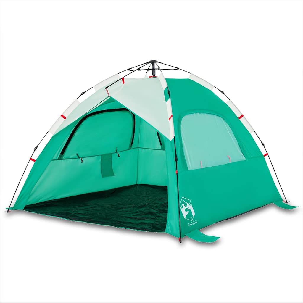 3-personers campingtelt vandtæt quick-release grøn