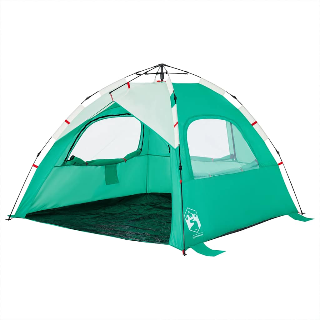 3-personers campingtelt vandtæt quick-release grøn