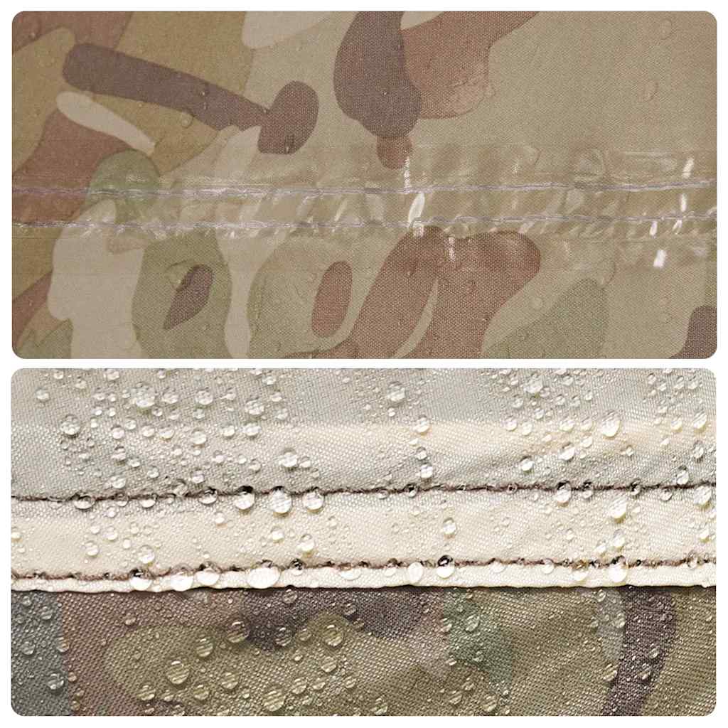 4-personers fisketelt quick-release camouflage