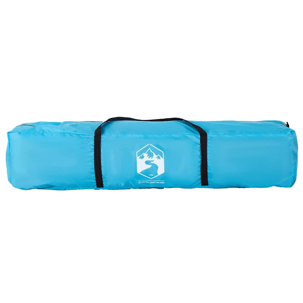 4-personers campingtelt quick-release blå