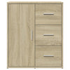 skænke 2 stk. 60x31x70 cm konstrueret træ sonoma-eg
