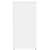 skænke 2 stk. 79x38x80 cm konstrueret træ hvid