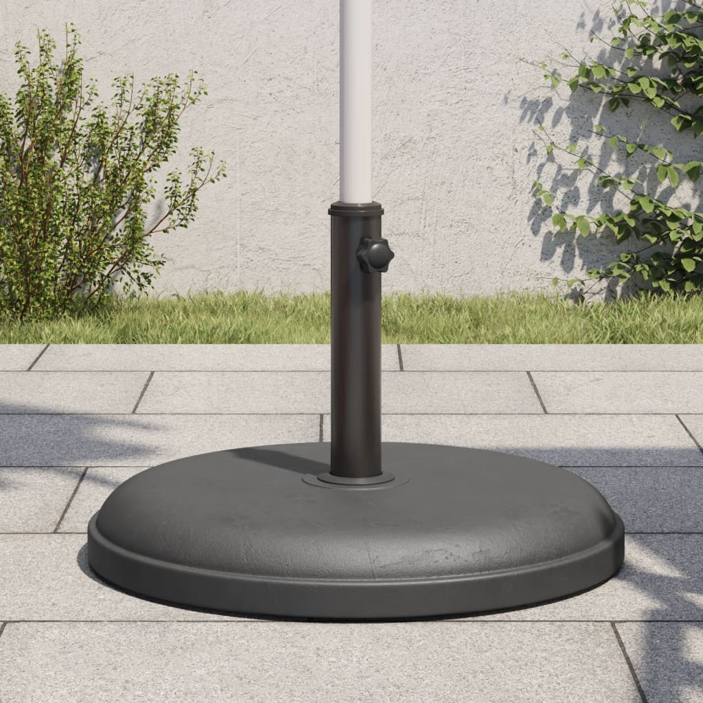 parasolfod til Ø32/35/38 mm stænger 25 kg rund